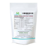 Natural Prickly Pear Fruit & Pad Powder